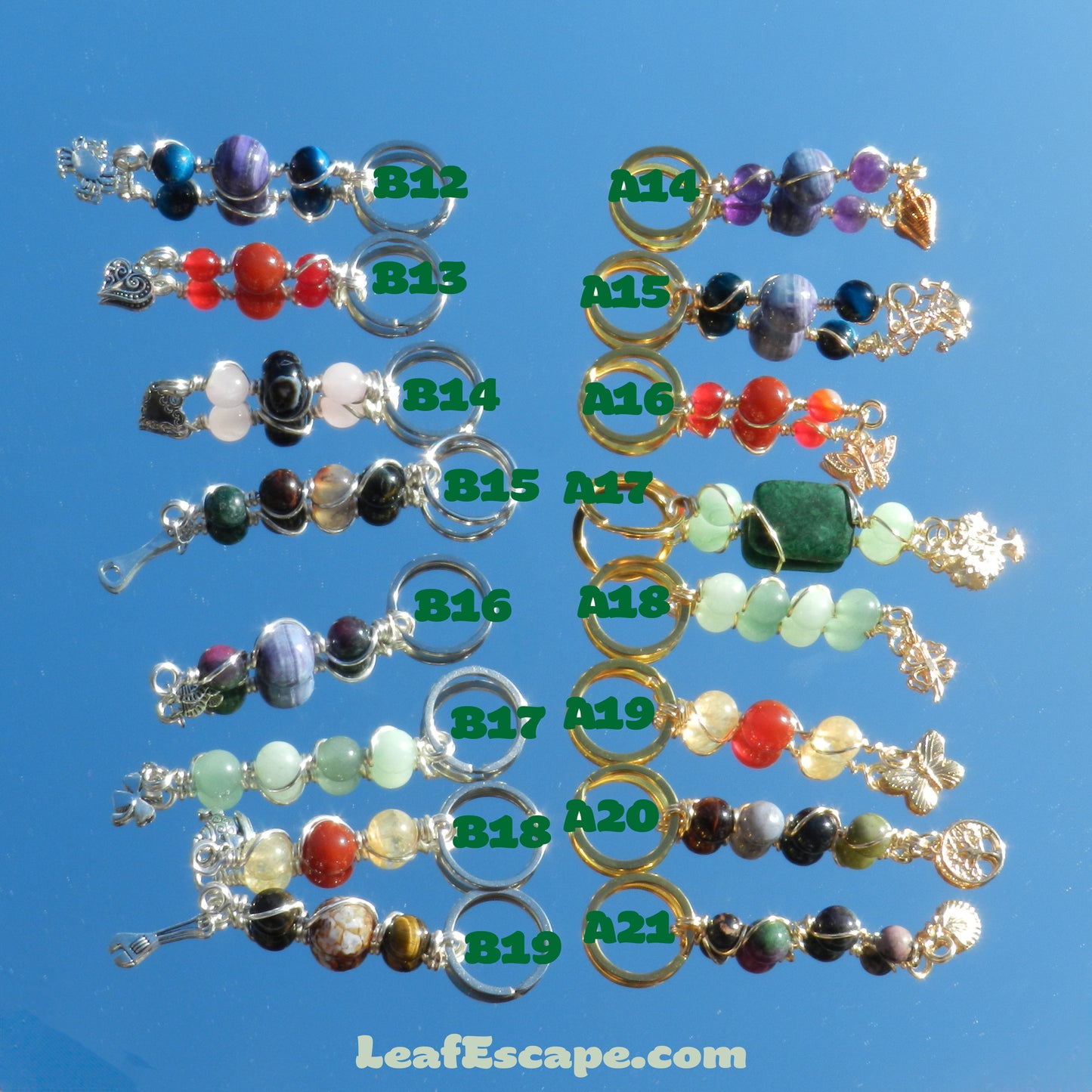 Gemstone Key Chain