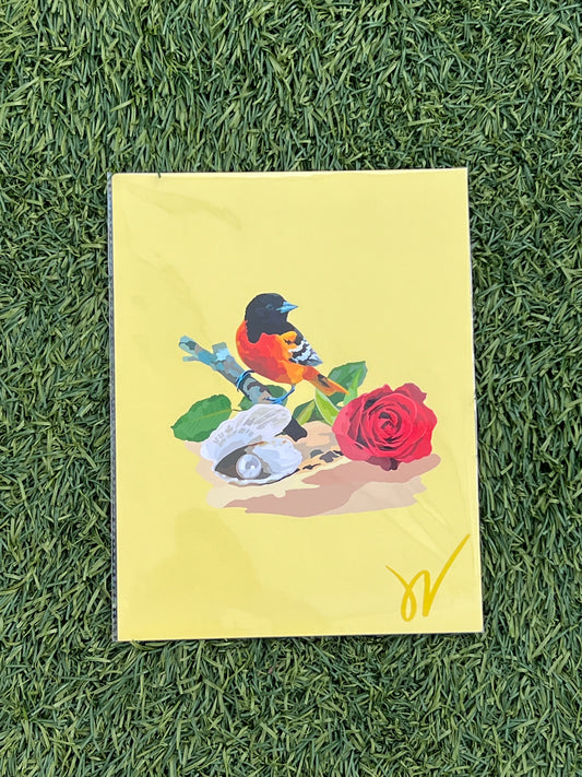June Baltimore Oriole Print