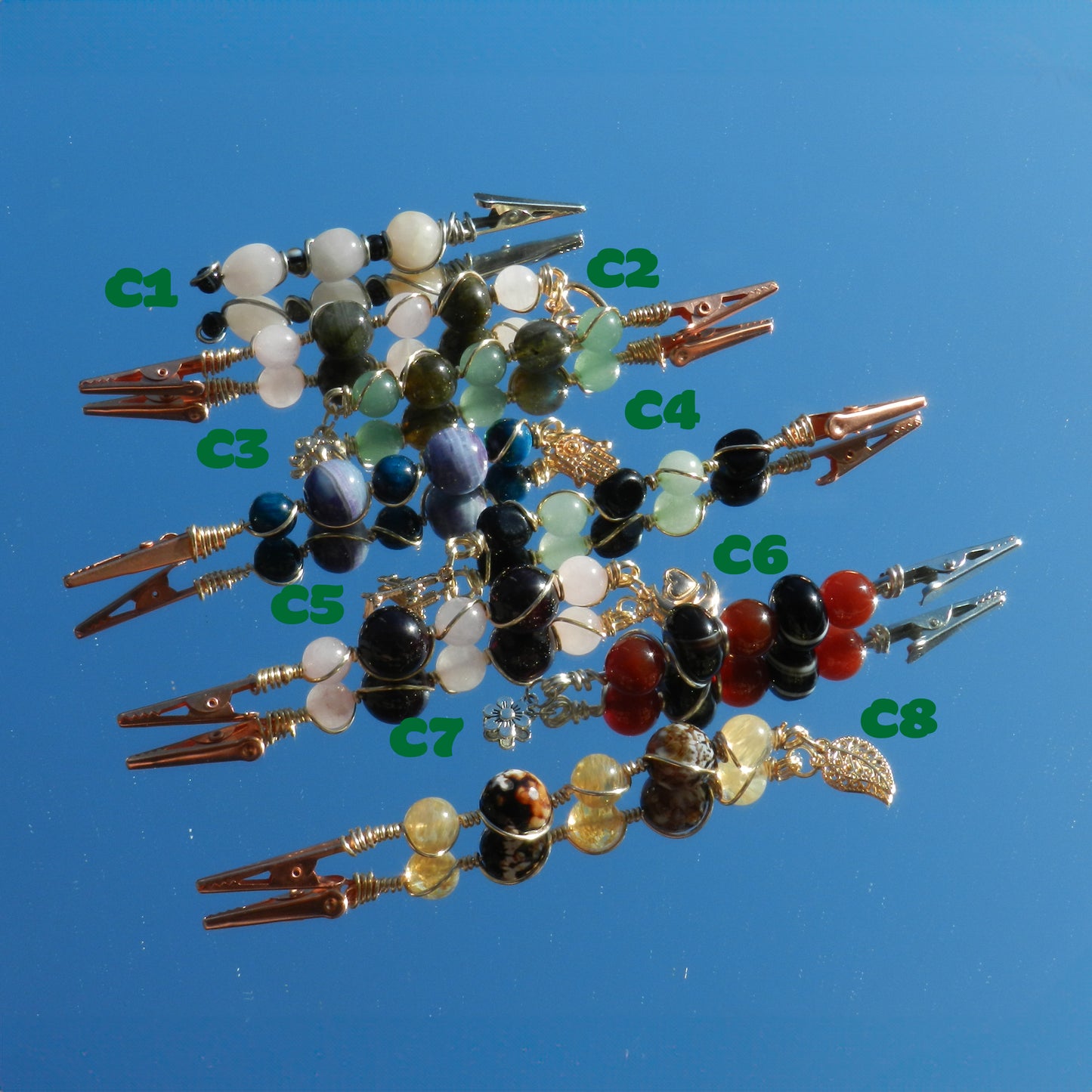Crystal Wand Clips