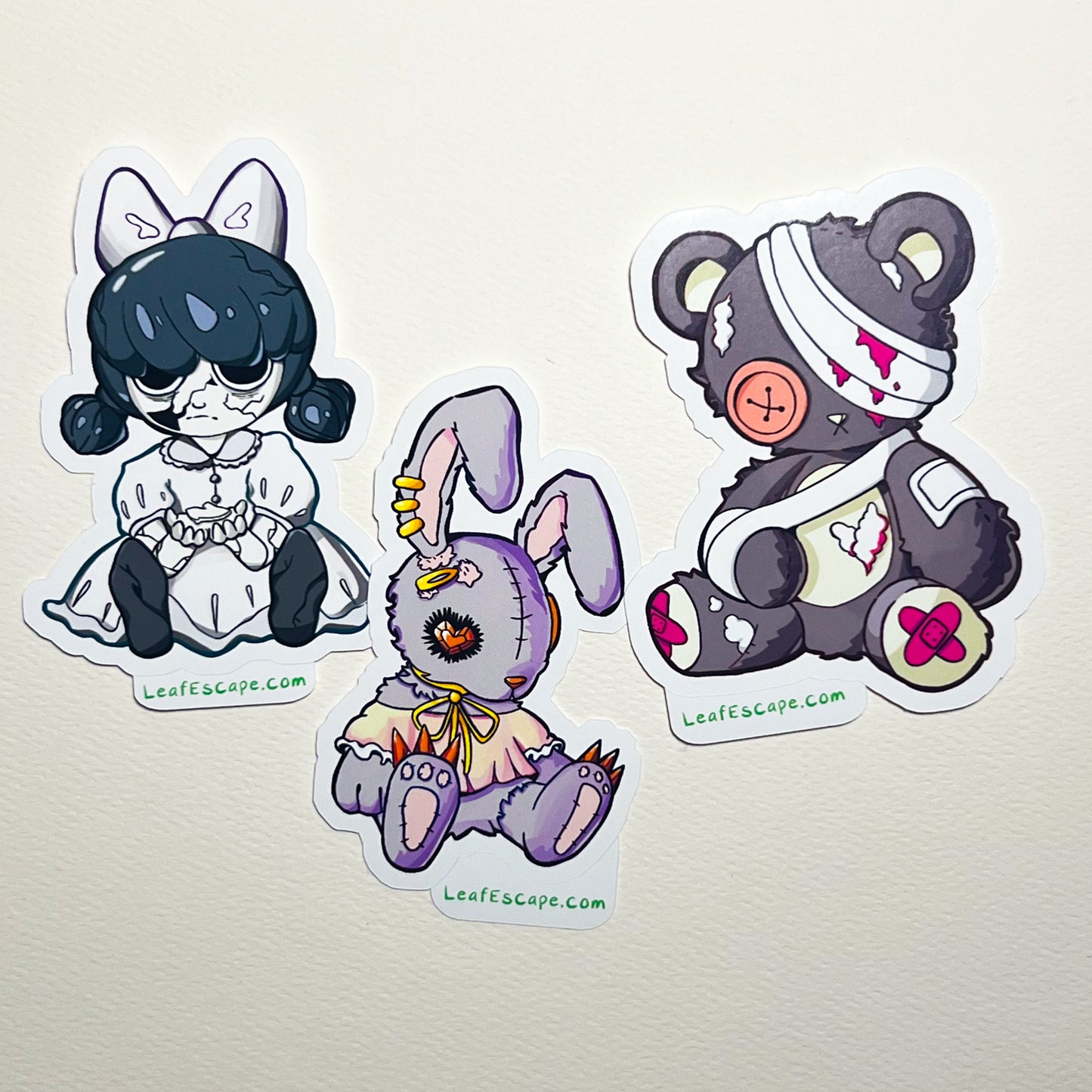 Broken Toy Stickers