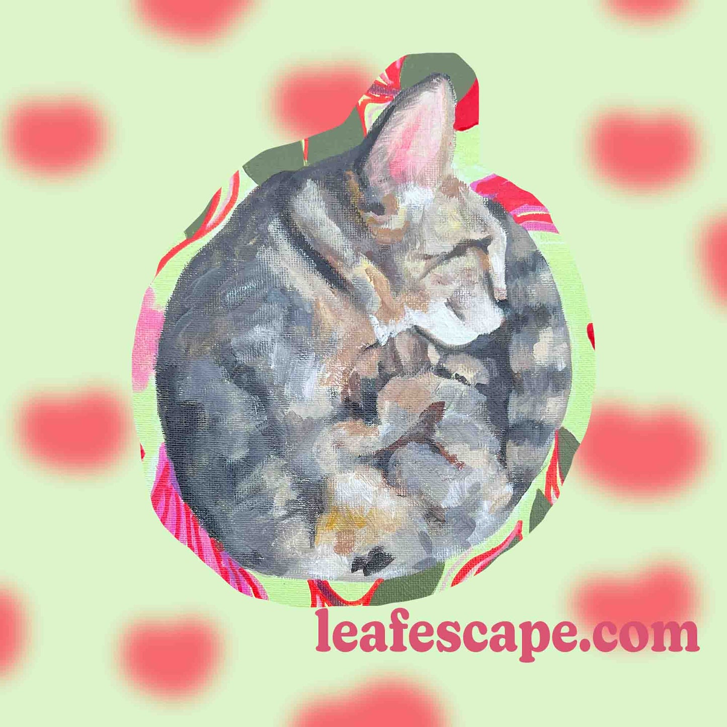 Cherry Cat Sticker