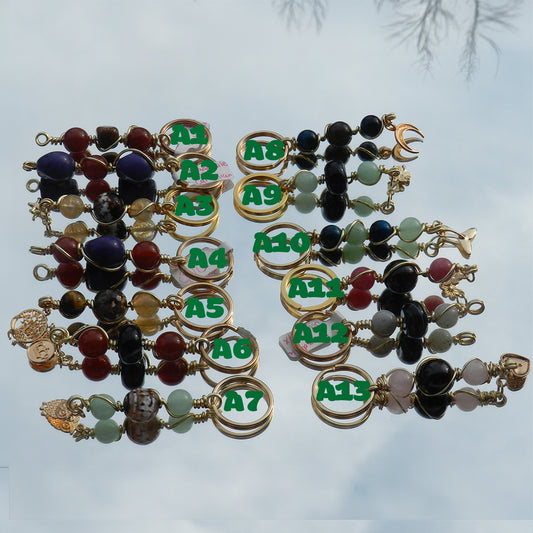 Gemstone Key Chain