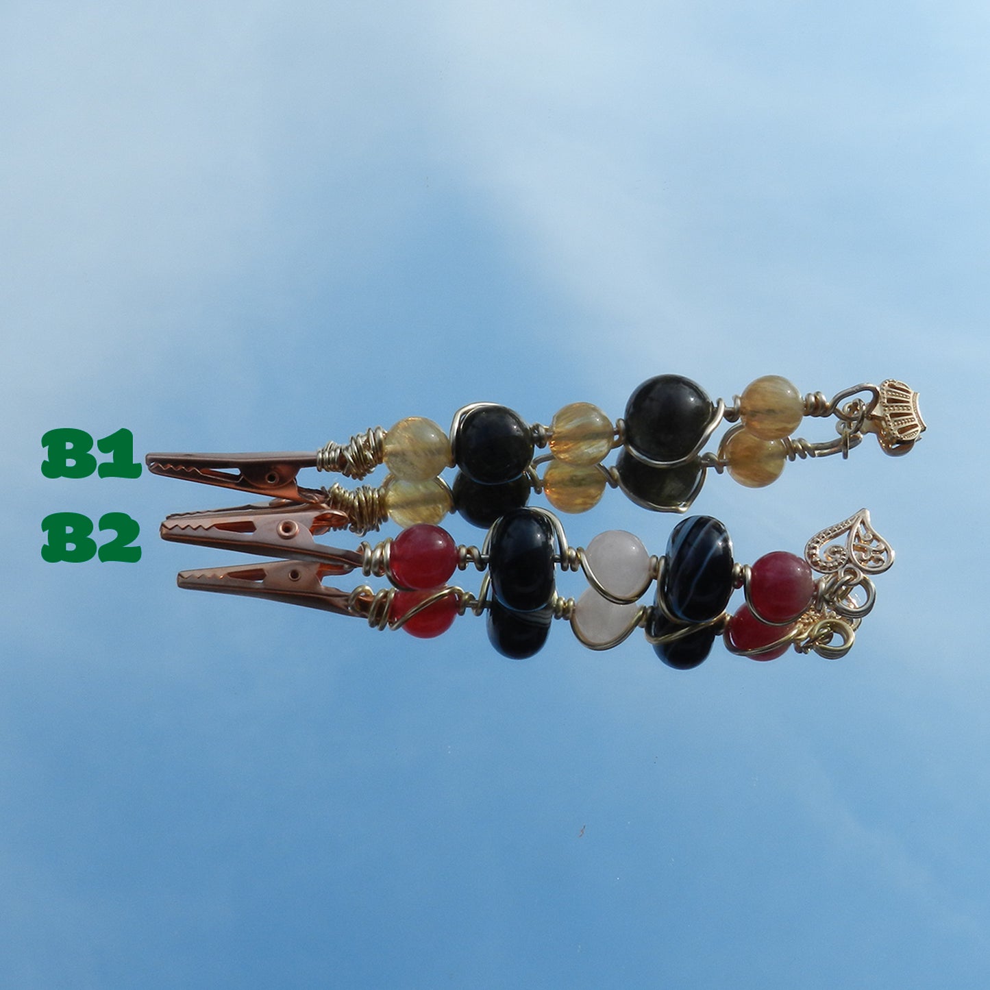 Crystal Wand Clips