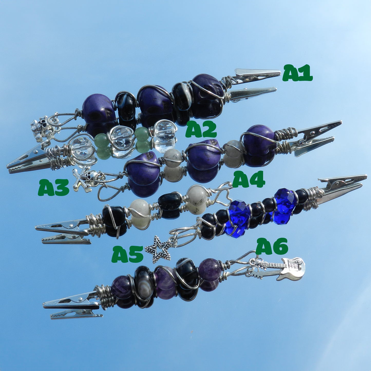 Crystal Wand Clips