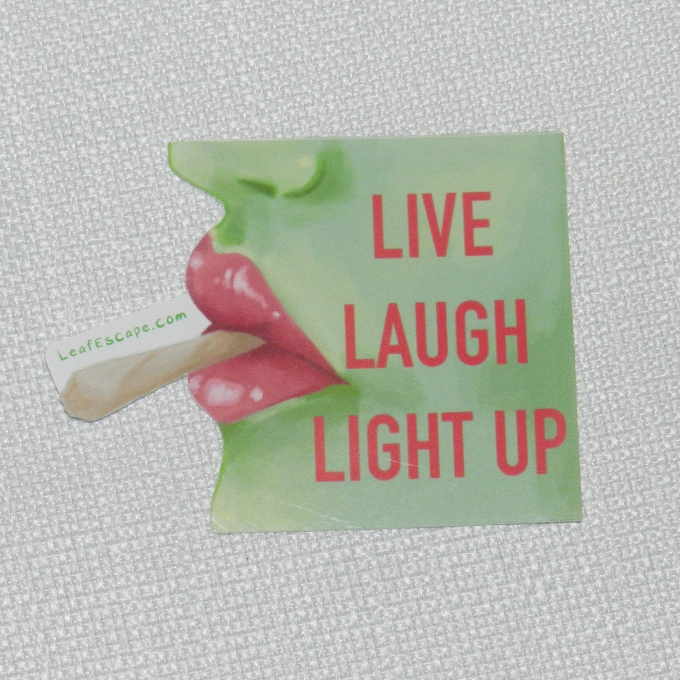 Live Laugh Light Up Sticker