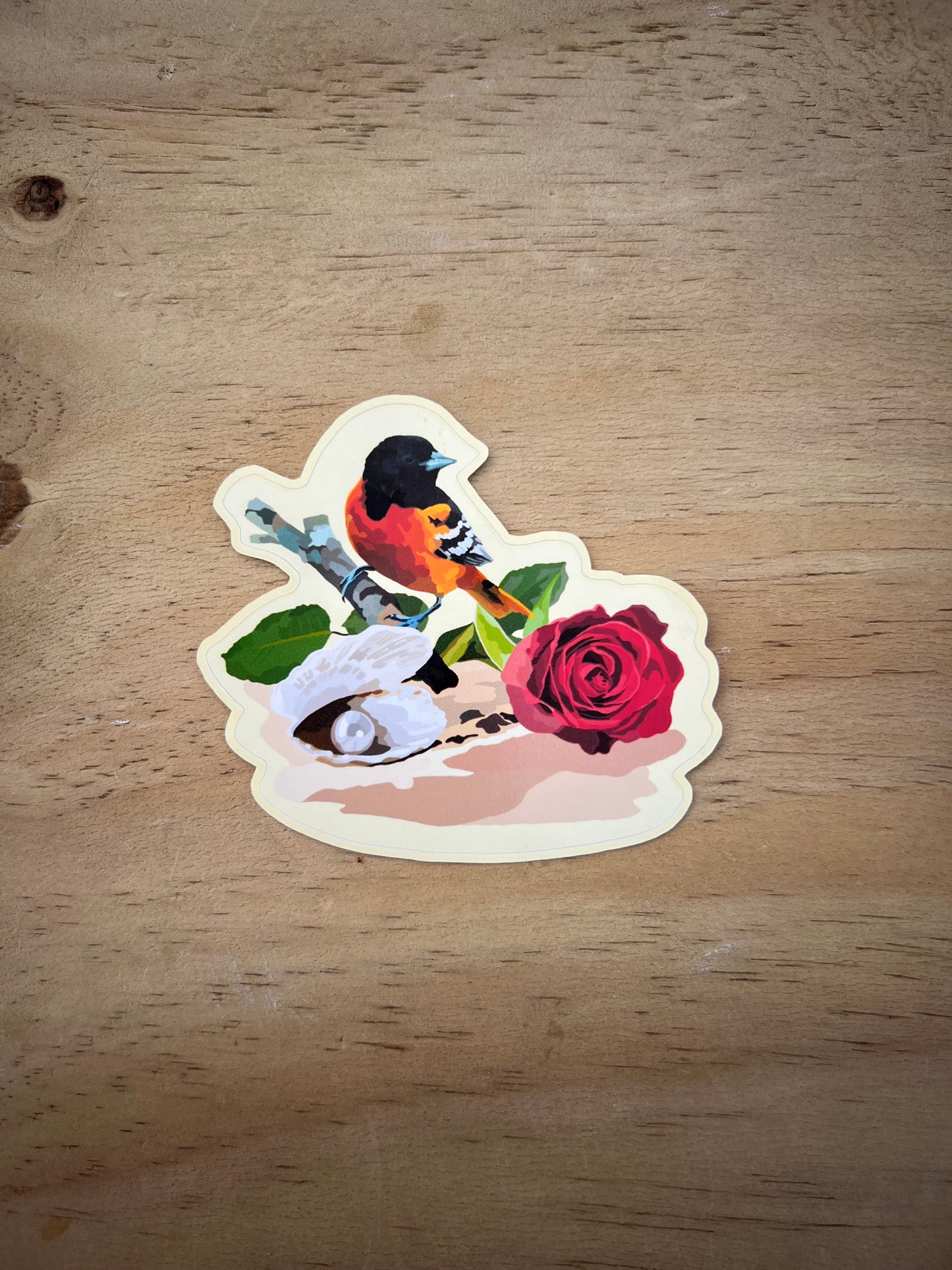 June Baltimore Oriole Sticker