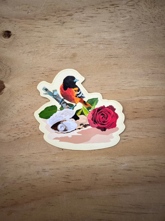 June Baltimore Oriole Sticker