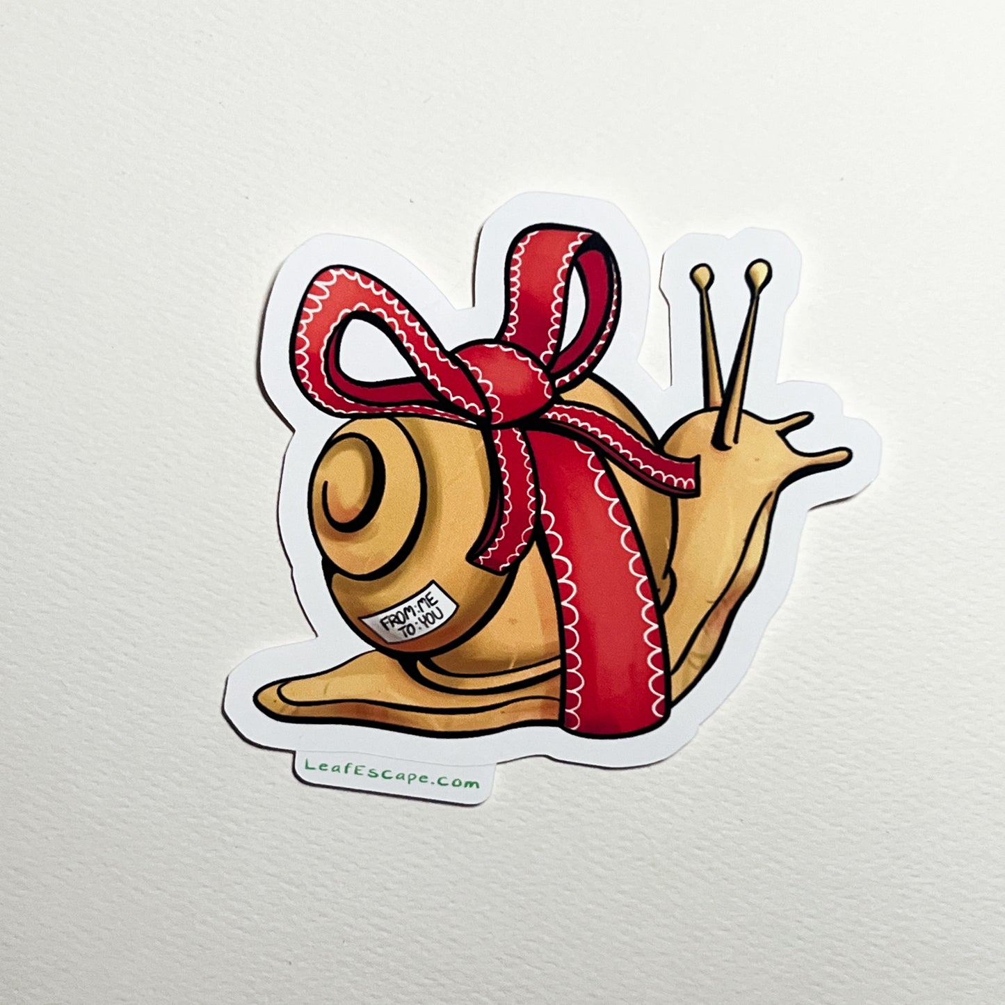 Gift Snail Stickers