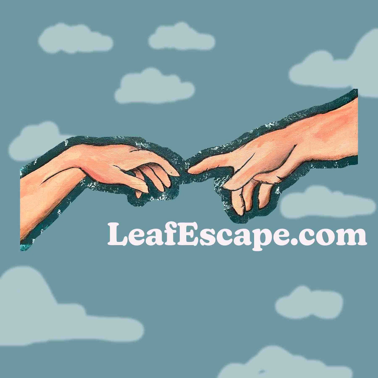 The Lovers Touch Sticker
