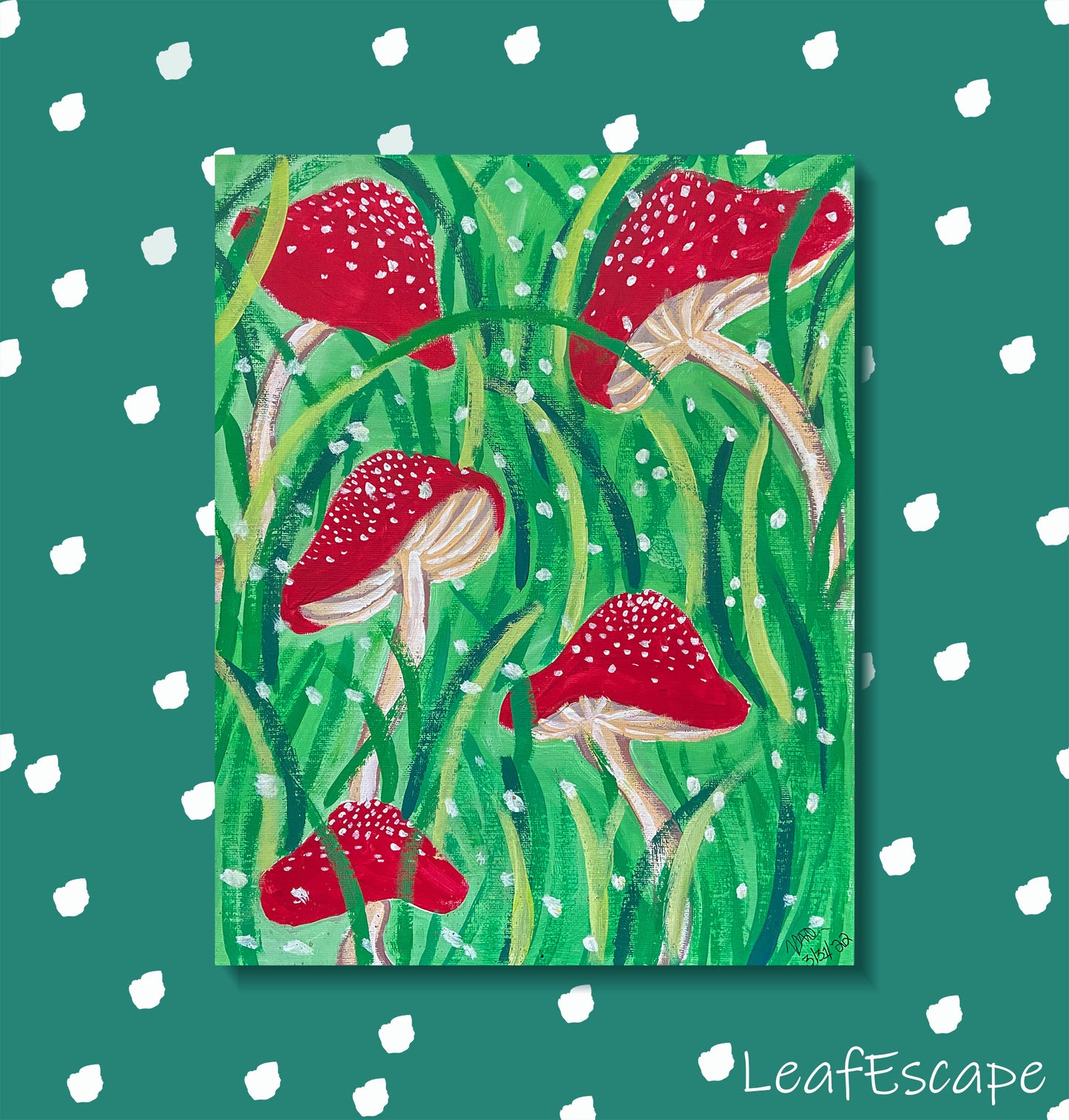 Mushroom Print