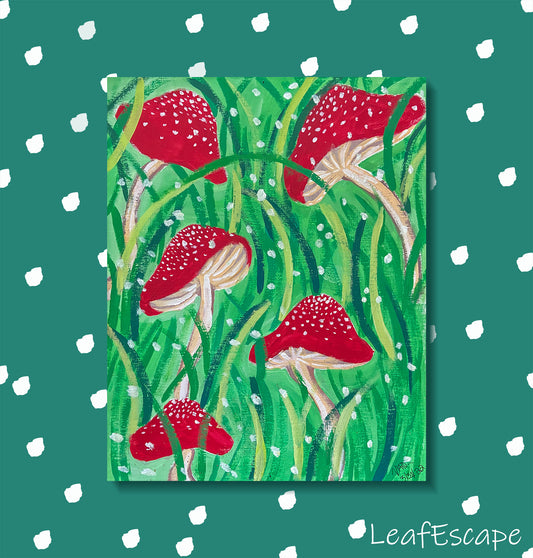 Mushroom Print