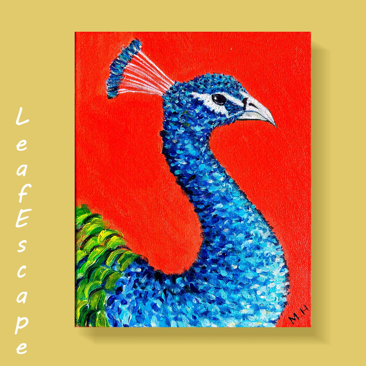 Peacock Print