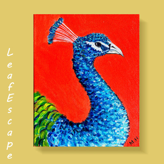 Peacock Print
