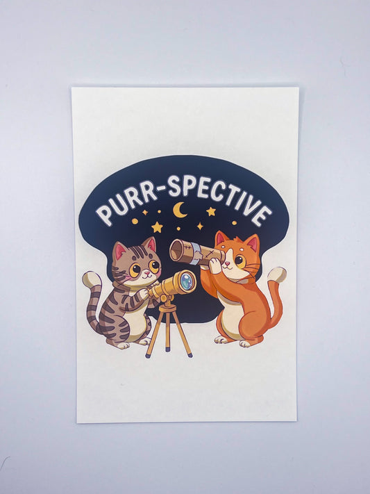 Purr-spective Print