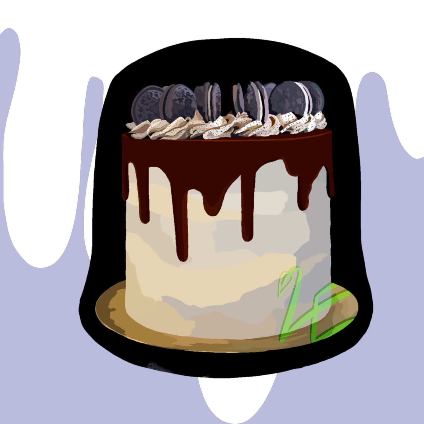Cookies and Cream Sticker