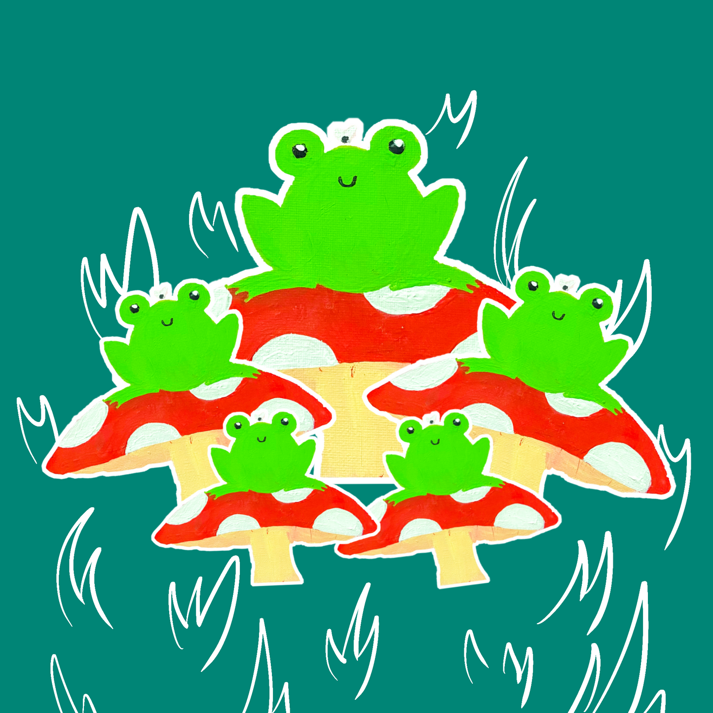 Froggy Sticker