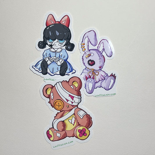 Broken Toy Stickers