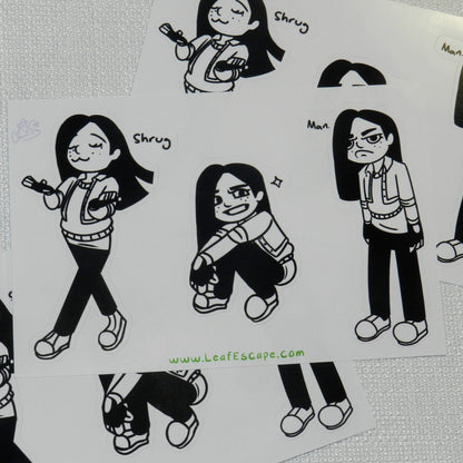 Silly AG Sticker Sheet #1