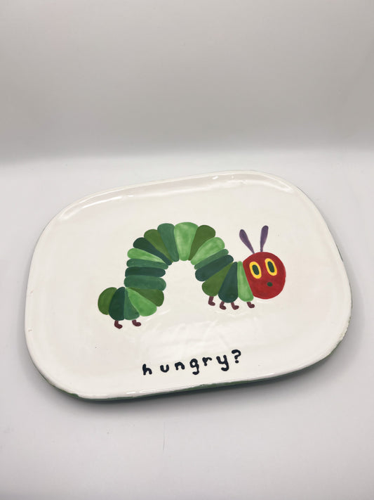 Hungry? Ceramic Plate