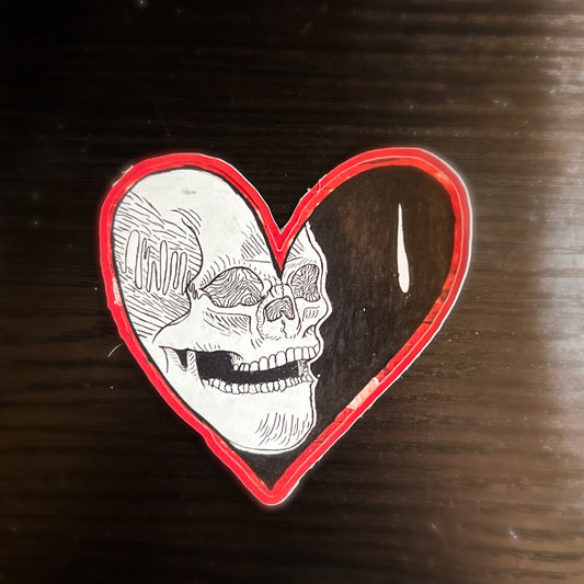 Skull Lover Sticker