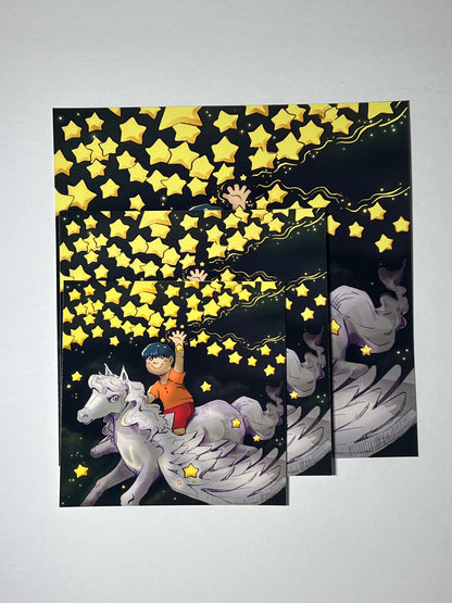 Starry Ride Print