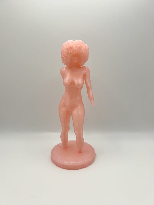 Lion’s Mane Mushroom Lady Figure