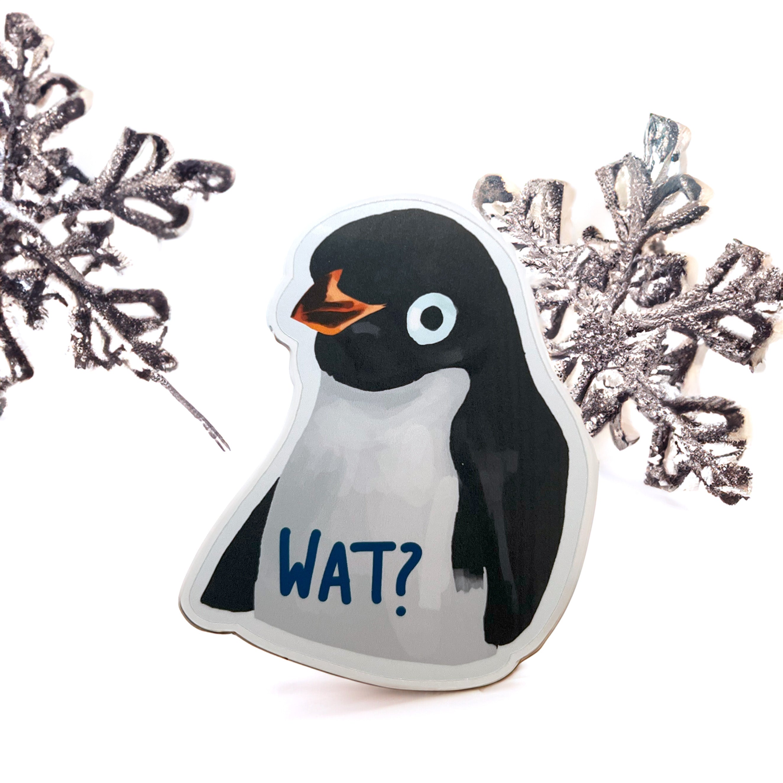 Wat Sticker Wat? Sticker – leafescape