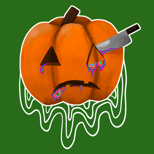 Pumpkin Guts Sticker